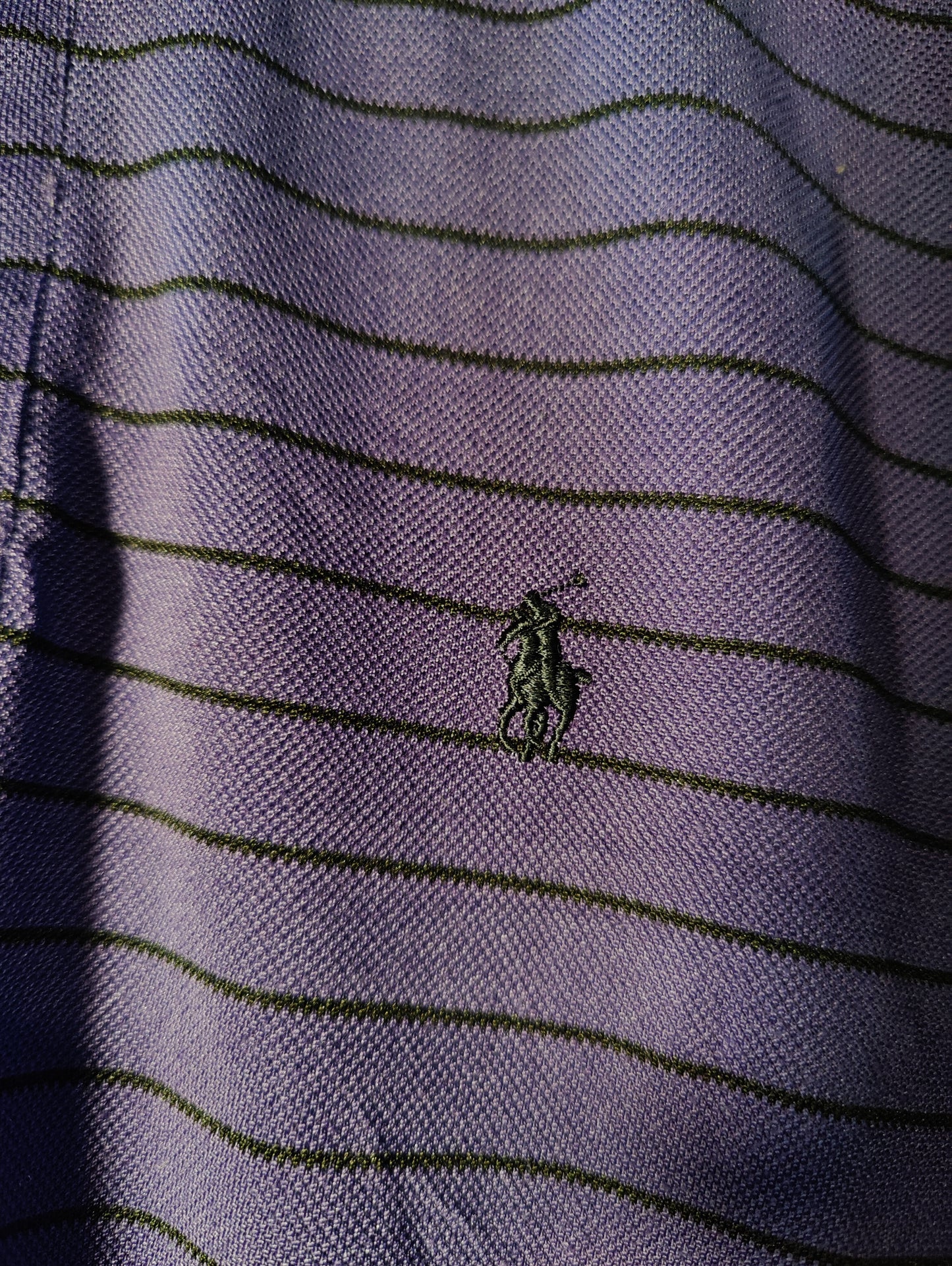 POLERA RALPH LAUREN MORADA