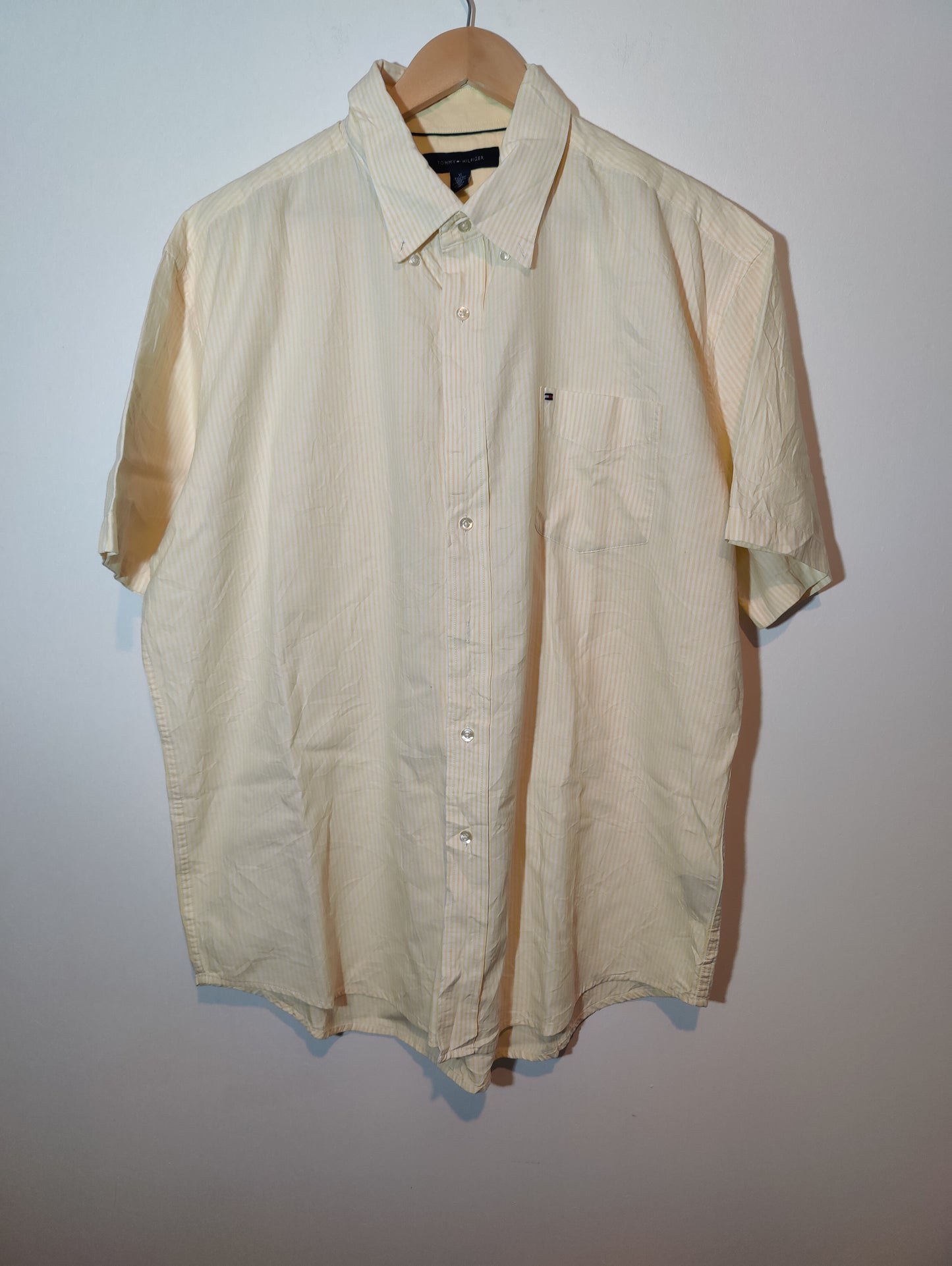CAMISA TOMMY HILFIGER AMARILLA , GRANDE