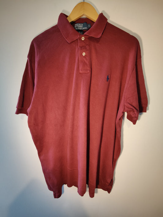 POLERA RALPH LAUREN COLOR VINO